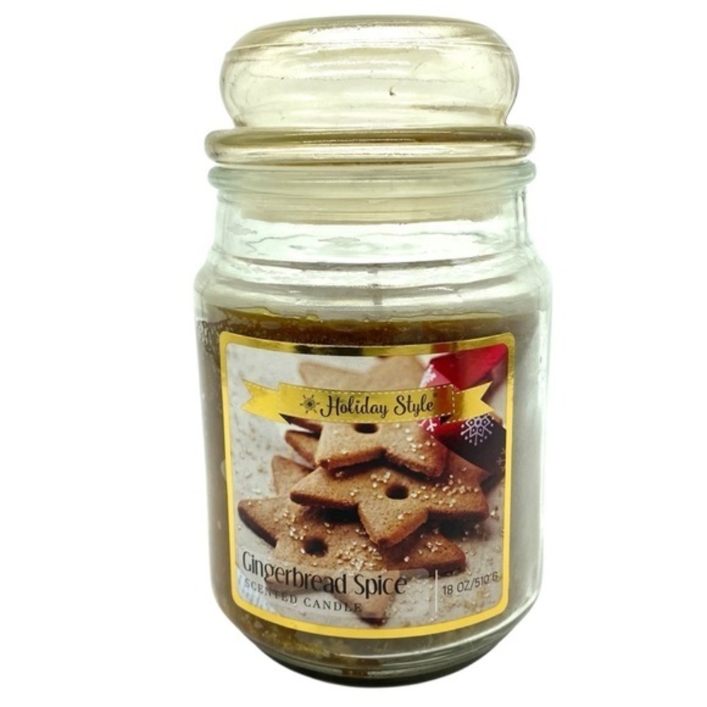 Gingerbread Spice Large Jar Candle New